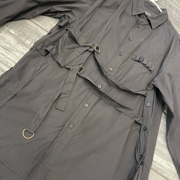 RAF SIMONS Archive Redux 03s Raf simons redux 03s bondage Long Sleeve Size 50 - Picture 3 of 15